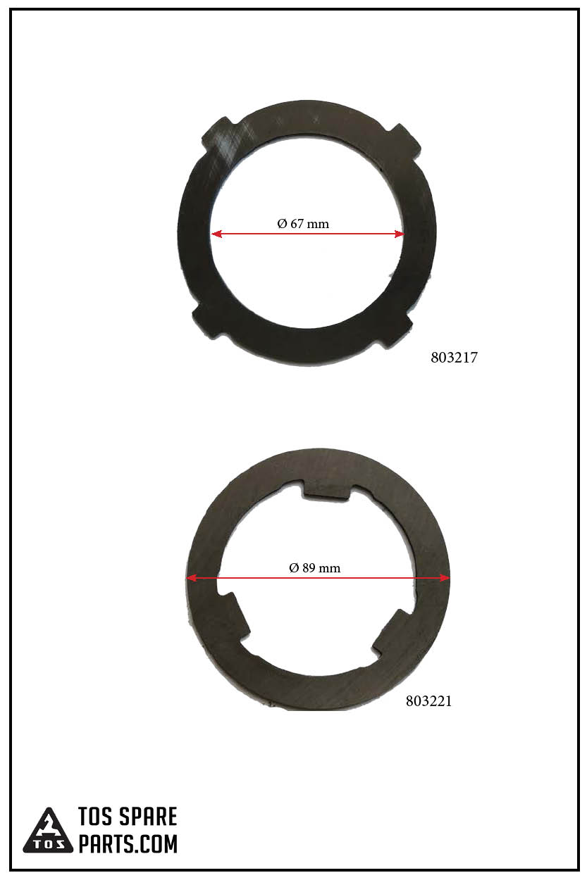 TOS Trenčín clutch friction discs