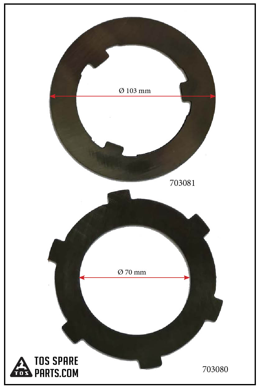 TOS Trenčín clutch friction discs