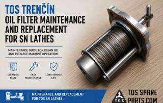 TOS Trenčín - SN lathe - oil filter
